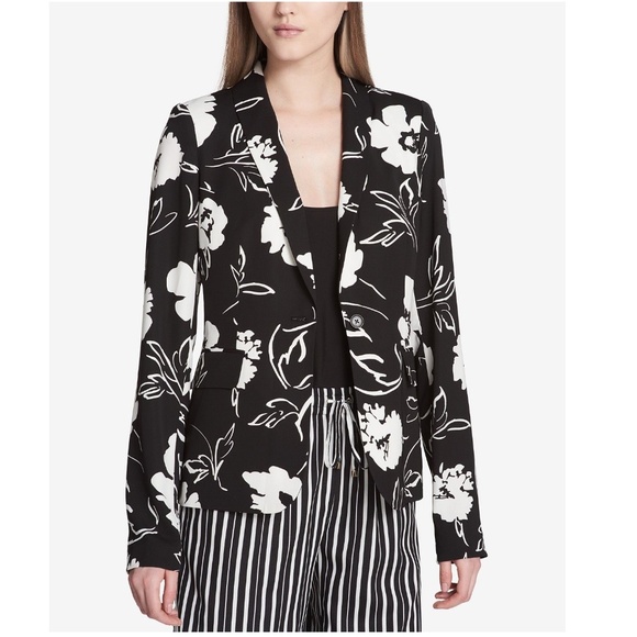 Calvin Klein Jackets & Blazers - Calvin Klein Womens Shawl Collar Blazer Jacket